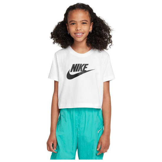 Nike Παιδική κοντομάνικη μπλούζα Sportswear Futura Cropped T-Shirt